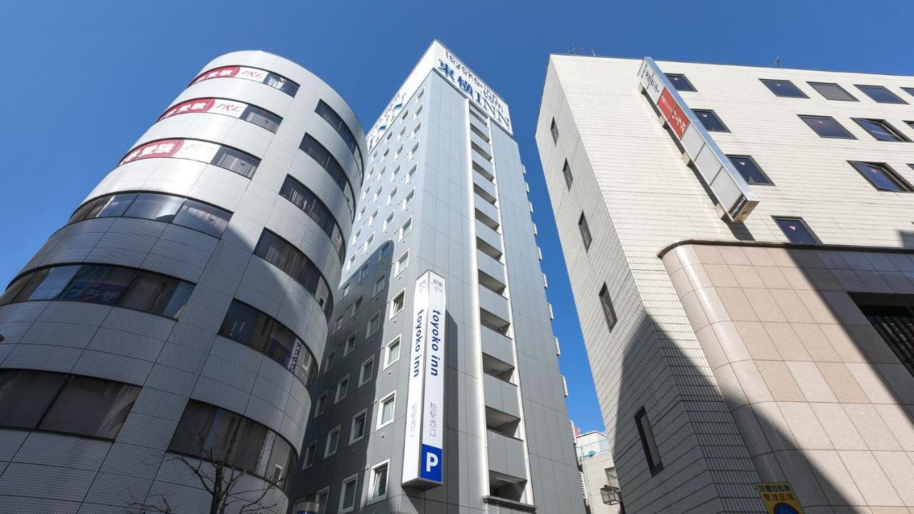 Toyoko Inn Kashiwa Eki Nishi Guchi Dış mekan fotoğraf